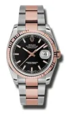 Rolex Datejust Black Stick Dial on Oyster Ref 116231
