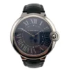 Cartier Ballon Bleu Blue Dial on Leather Ref 3377 with Papers