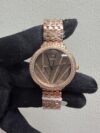 Michele Brown Dial Set With Diamonds Dial Ref MWW21B000113 with Card - Image 2