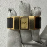Hermes Gold Dial on Band Ref LO1.201