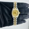 Rolex Datejust Lady Champagne Diamond Dial on Jubilee Ref 69173 with Papers  1995 - Image 2