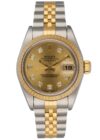 Rolex Datejust Lady Champagne Diamond Dial on Jubilee Ref 69173 with Papers  1995
