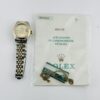 Rolex Datejust Gold Dial on Jubilee Ref 69173 with Papers  1987 - Image 6