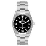 Rolex Explorer I Black Dial on Oyster Ref 14270