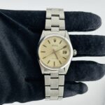 Rolex Oysterdate Precision Silver Dial on Oyster Ref 6694