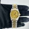Rolex Datejust Champagne Stick Dial on D Link Jubilee Ref 16233 - Image 2