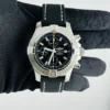 Breitling Avenger Chronograph Black Dial on Leather Strap Ref A13317101B1X1 with Card - Image 2