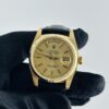 Rolex Day Date Champagne Stick Dial on Am Leather Ref 18038 - Image 2