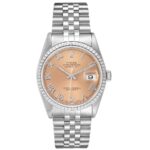 Rolex Datejust Salmon Roman Dial on Jubilee Ref 16220