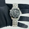 Omega Seamaster Diver 300M Co-Axial Master Chronometer Black Dial With Laser Engraved Waves Dial on Bracelet Ref 210.30.42.20.01.001 with Card - Image 2
