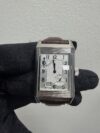 Jaeger Le Coultre Reverso Silver Dial on Leather Ref Q3008240 - Image 2