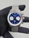 Breitling Top Time Blue Dial on Mesh Steel Ref AB01763A1C1A1 with Card - Image 2