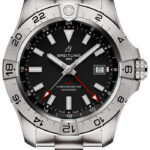 Breitling Avenger Automatic GMT Black Dial on Bracelet Ref A32320101B1A1 with Card  2026