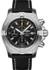 Breitling Avenger Chronograph Black Dial on Leather Strap Ref A13317101B1X1 with Card  2023