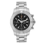 Breitling Avenger Chronograph Black Dial on Brushed Ref A13317 with Card  2024