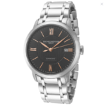 Baume And Mercier Classima Grey / Rose Gold Hour Markers  Dial Ref M0A10291 with Papers