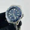 Omega Seamaster Diver 300M Co-Axial Master Chronometer Blue Dial on Bracelet Ref 210.30.42.20.03.001 with Card - Image 3