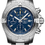 Breitling Avenger Chronograph Blue Dial on Bracelet Ref A13317101C1A1 with Card  2023