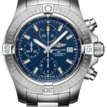 Breitling Avenger Chronograph Blue Dial on Bracelet Ref A13317101C1A1 with Card  2023