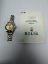 Rolex Datejust Lady Champagne Stick Dial on Jubilee Ref 69173 with Papers  1993 - Image 5