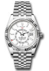 Rolex SkyDweller White Index Dial on Jubilee Ref 336934 with Card  2026