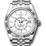 Rolex SkyDweller White Index Dial on Jubilee Ref 336934 with Card  2026