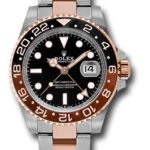 Rolex GMT-Master II "Root Beer" Black Dial on Oyster Ref 126711CHNR with New Style Card White  2019