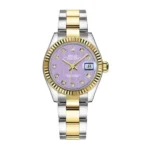 Rolex Datejust Lady Lavender Diamond Dial on Oyster Ref 279173 with New Style Card Green  2021