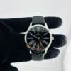 Omega De Ville Trésor Black  Dial on Fabric Strap Ref 428.17.39.60.01.001 with Card - Image 2