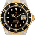 Rolex Submariner Black Dial on Oyster Ref 16613 with Papers  2000