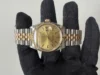 Rolex Datejust Champagne Stick Dial on D Link Jubilee Ref 16233 with Papers  1993 - Image 2