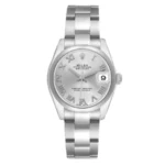 Rolex Datejust Silver Roman Dial on Oyster Ref 178240 with New Style Card White  2018