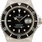 Rolex Submariner Black Dial on Oyster Ref 16610 with Papers  1996