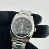 Rolex Datejust Black Sunburst Dial on Oyster Ref 116200 with Papers  2007 - Image 3