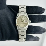 Rolex Oyster Perpetual Date Silver Stick Dial on Oyster Ref 1500