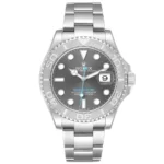 Rolex Yacht-Master Rhodium Dial on Oyster Ref 116622 with New Style Card White  2016