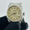 Rolex Datejust Silver Stick Dial on D Link Jubilee Ref 16220 - Image 3