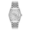 Rolex Datejust Silver Stick Dial on D Link Jubilee Ref 16220