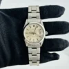Rolex Oysterdate Precision Silver Dial on Oyster Folded Ref 6694