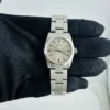 Rolex Oyster Perpetual  Silver Dial on Oyster Ref 67480 - Image 2