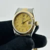 Rolex Datejust Champagne Tapestry  Dial on D Link Jubilee Ref 68273 with Papers  1995 - Image 3