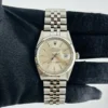 Rolex Datejust Silver Stick Dial on D Link Jubilee Ref 16014 - Image 2