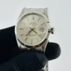 Rolex Datejust Silver Stick Dial on D Link Jubilee Ref 16014 - Image 3