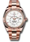 Rolex SkyDweller White Dial on Oyster Ref 326935 with New Style Card White  2019
