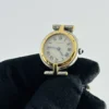 Cartier Panthere Vendome White Roman Dial on 2 Tone Bracelet Ref 166920 - Image 3
