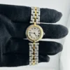 Cartier Panthere Vendome White Roman Dial on 2 Tone Bracelet Ref 166920 - Image 2