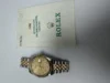 Rolex Datejust Gold Anniversary Diamond Dial Dial on Jubilee Ref 16233 with Papers  2000 - Image 5
