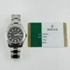Rolex Datejust II Black Stick Dial on Oyster Ref 116334 with New Style Card White  2016 - Image 6