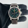 Breitling Top Time Green Dial on Leather Strap Ref AB01762A1L1X1 with Card - Image 2