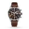 Iwc Pilot's Ed. Antoine de St Exupery Brown Dial on Leather Ref IW377713 with Card  2020